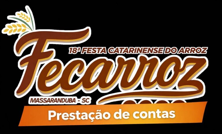 FECARROZ 2026: Prefeitura de Massaranduba tem até agosto para divulgar prestação de contas FECARROZ 2026: Prefeitura de Massaranduba tem até agosto para divulgar prestação de contas