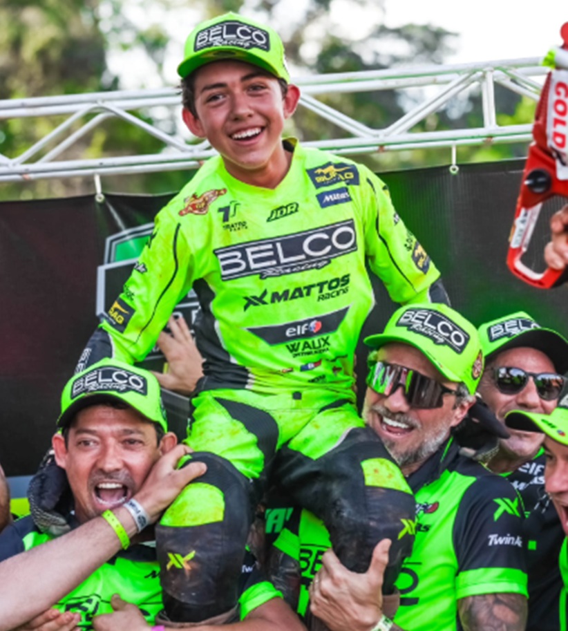 Motocross: Jaraguaense é campeão brasileiro na YZ125